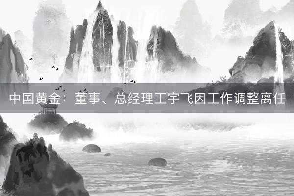 中国黄金：董事、总经理王宇飞因工作调整离任